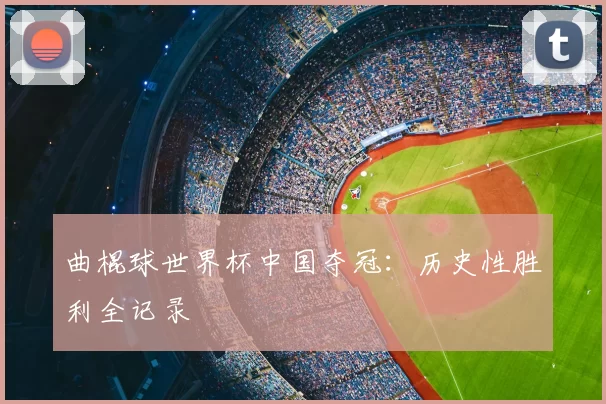 曲棍球世界杯中国夺冠：历史性胜利全记录